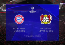 UCL 24-25 || Bayern Munich v Bayer Leverkusen || Round of 16 (1st Leg) || 4K